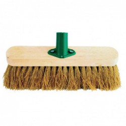 Tête de balai coco souple en bois Jantex 305mm CD796 Jantex
