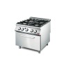 Fourneau gaz sur four à gaz Gastro M 70/80 CFGB GL928 Gastro M