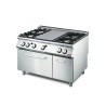 Plaque coup de feu avec 4 feux vifs Gastro M four gaz placard 70/120 TPPCFG2 GL936 Gastro M