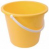 Seau rond en plastique Jantex 10L jaune CD805 Jantex