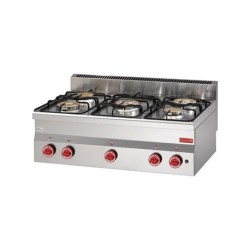 Fourneau gaz à poser 5 feux Gastro M 600 60/90PCG GN016 Gastro M