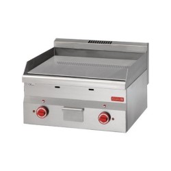 Fry top électrique plaque lisse chromée Gastro M 60 60 FTE2 CR GN024