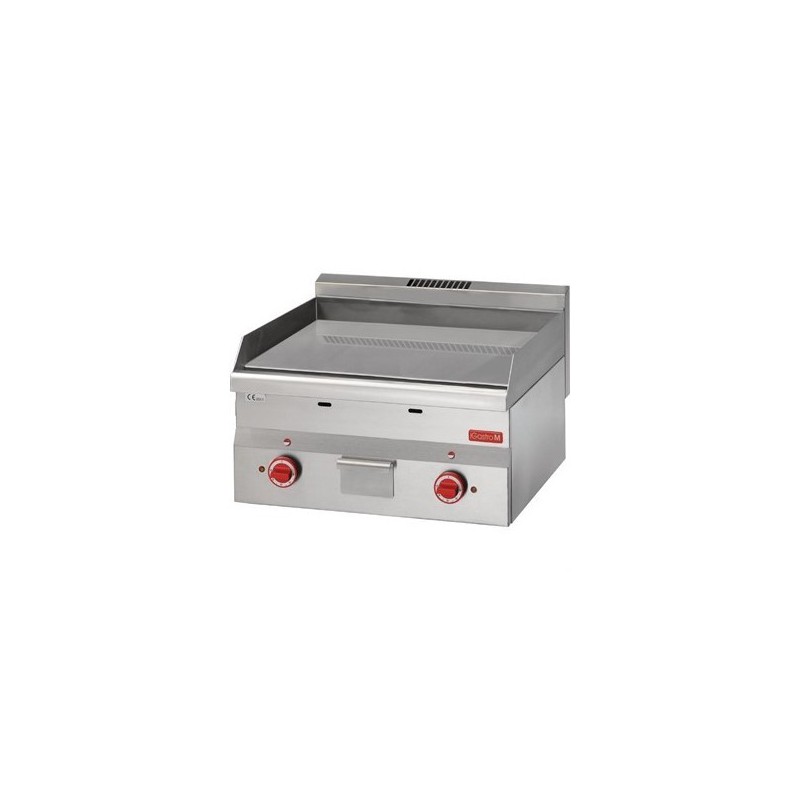 Fry top électrique plaque lisse chromée Gastro M 60 60 FTE2 CR GN024 Fry top électrique plaque lisse chromée Gastro M 60 60 FTE2 CR GN024