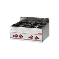 Fourneau gaz à poser 4 feux Gastro M 650 65/70PCG GN055 Gastro M