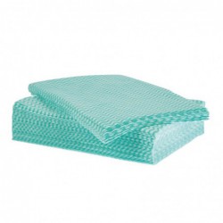 Chiffons Solonet Jantex verts (Lot de 50) CD811 Jantex