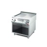 Plancha gaz plaque 2/3 lisse 1/3 rainurée chromée GM70/80 FTRG Gastro M 700 GN099 Gastro M