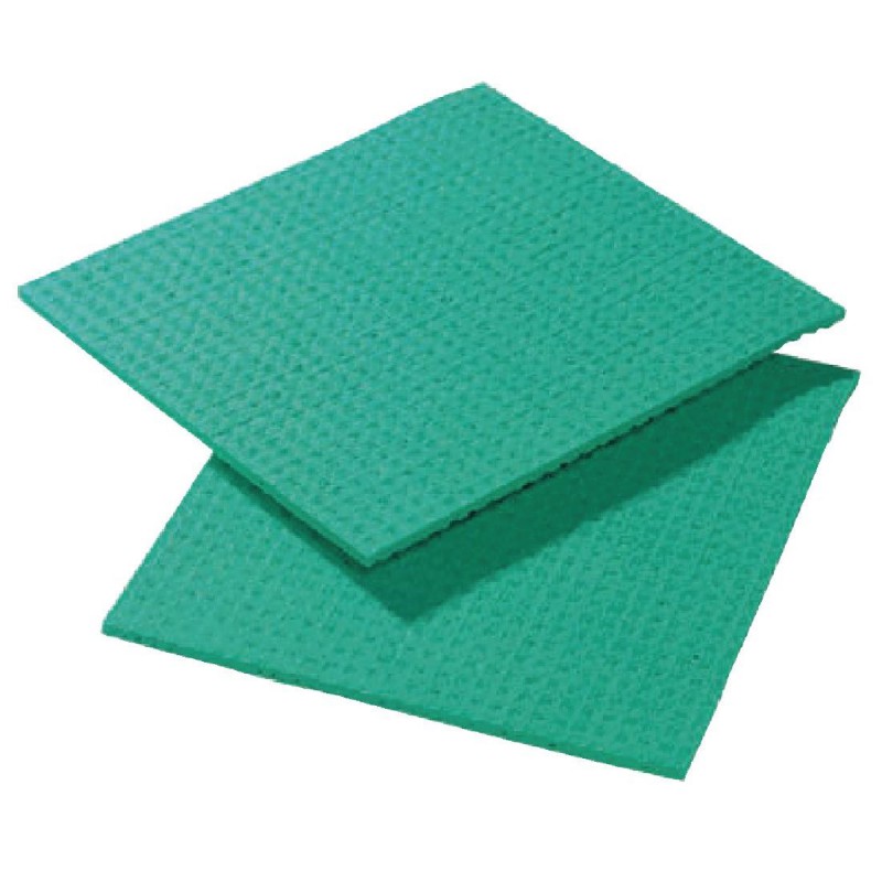 Lavettes Spongyl vertes (Lot de 10) CD814 Sans Marque Lavettes Spongyl vertes (Lot de 10) CD814 Sans Marque