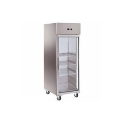 Armoire réfrigérée positive inox porte vitrée 650L L2G GN650TNG
