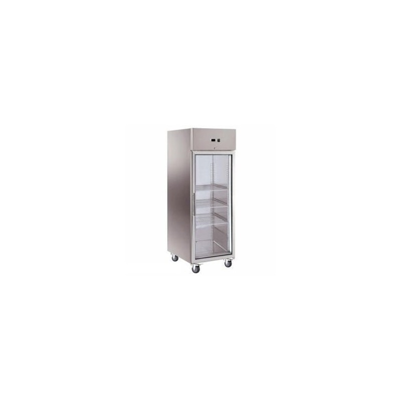 Armoire réfrigérée positive inox porte vitrée 650L L2G GN650TNG Armoire réfrigérée positive inox porte vitrée 650L L2G GN650TNG