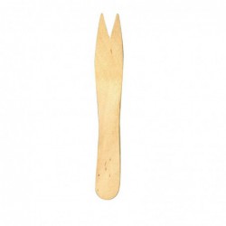 Fourchettes en bois biodégradables Fiesta Compostable (Lot de 1000) CD901 Fiesta