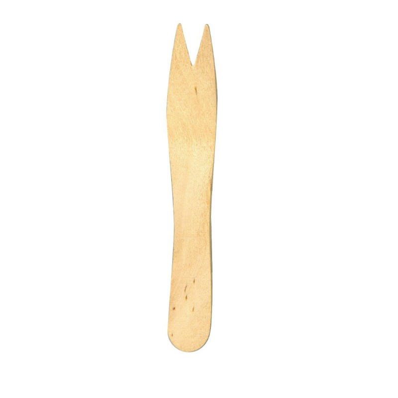 Fourchettes en bois biodégradables Fiesta Compostable (Lot de 1000) CD901 Fiesta Fourchettes en bois biodégradables Fiesta Compostable (Lot de 1000) CD901 Fiesta