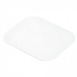 Petits couvercles en carton ciré pour barquettes aluminium Fiesta Recyclable (lot de 1000) CD948 Fiesta Recyclable