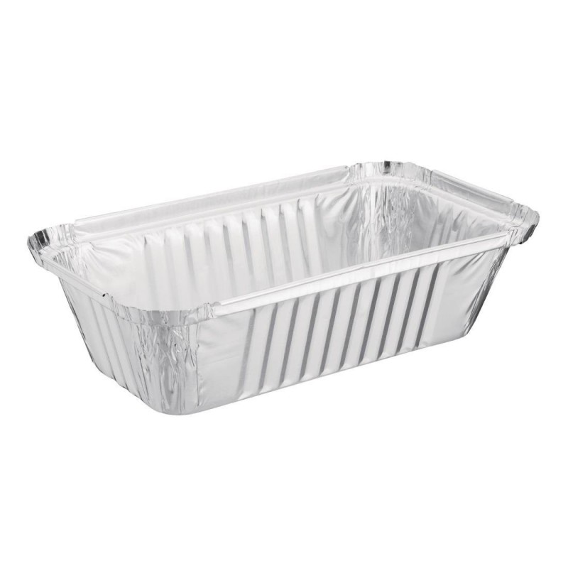 Grandes barquettes rectangulaires aluminium Fiesta Recyclable (lot de 500) CD951 Fiesta Grandes barquettes rectangulaires aluminium Fiesta Recyclable (lot de 500) CD951 Fiesta