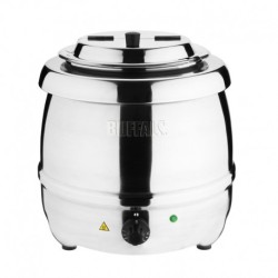 MARMITE À SOUPE BUFFALO ACIER INOXYDABLE 10L L714