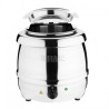 MARMITE À SOUPE BUFFALO ACIER INOXYDABLE 10L L714