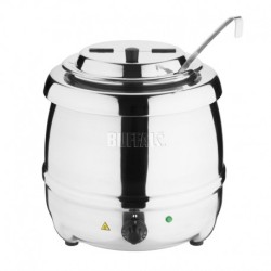MARMITE À SOUPE BUFFALO ACIER INOXYDABLE 10L L714