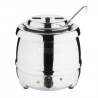 MARMITE À SOUPE BUFFALO ACIER INOXYDABLE 10L L714