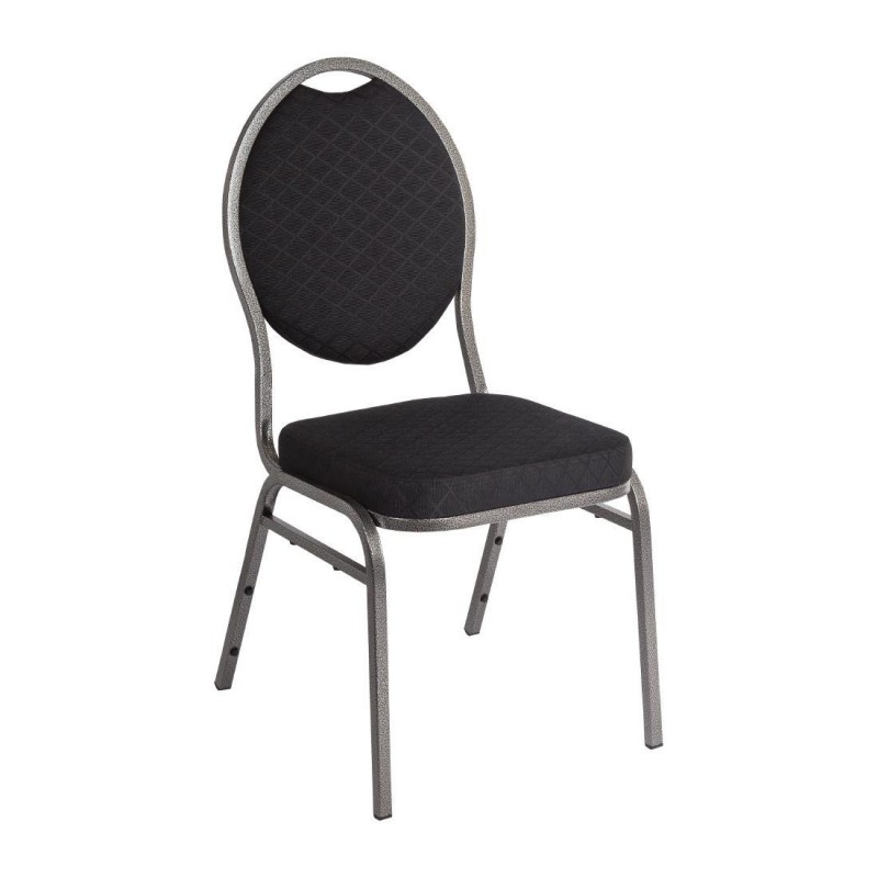 Chaises de banquet dossier ovale Bolero (Lot de 4) CE142 Bolero Chaises de banquet dossier ovale Bolero (Lot de 4) CE142 Bolero