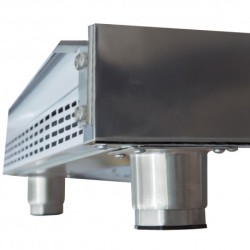 Armoire frigorifique GN 2/1 ventilée 600 litres acier inox Diamond PV600X-R6