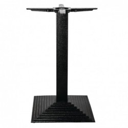 Pied de table carré effet escalier en fonte Bolero CE153 Bolero