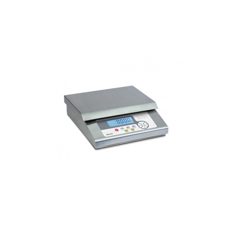 Balance à poser 15Kg 1g Plateau 410 x 310 mm S7i 15K GRAM PRECISION Balance à poser 15Kg 1g Plateau 410 x 310 mm S7i 15K GRAM PRECISION