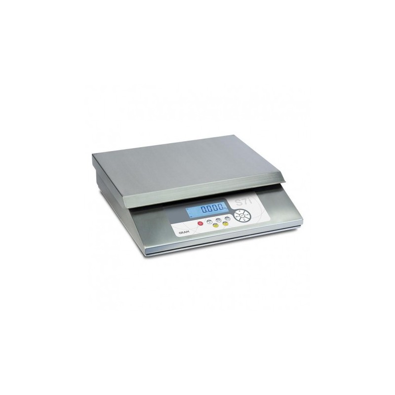 Balance à Poser 30Kg 2g Plateau 410 x 310 mm S7i 30K GRAM PRECISION Balance à Poser 30Kg 2g Plateau 410 x 310 mm S7i 30K GRAM PRECISION