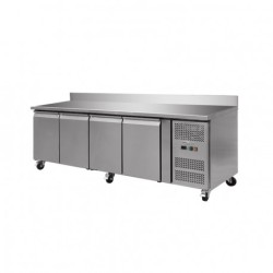 Meuble réfrigéré 600 4 portes avec dosseret froid positif