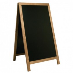 Panneau de trottoir Securit teck 1200 x 680mm CE415 Securit