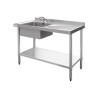 Evier en acier inoxydable Vogue 1000 x 600 U901
