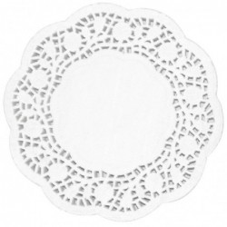 Napperons ronds en papier Olympia 100mm (Lot de 250) CE990 Olympia