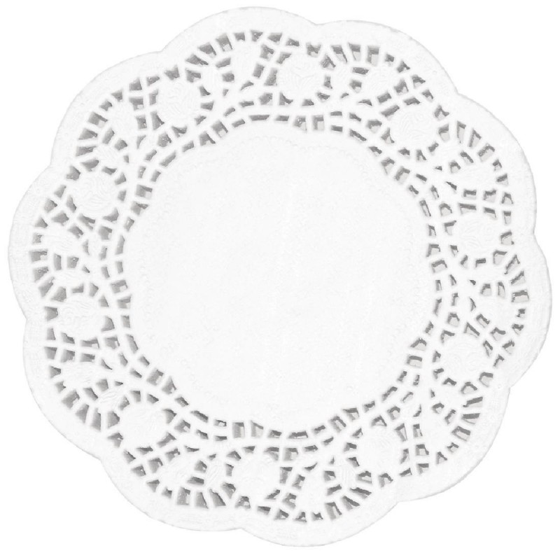 Napperons ronds en papier Olympia 100mm (Lot de 250) CE990 Olympia Napperons ronds en papier Olympia 100mm (Lot de 250) CE990 Olympia