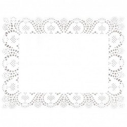 Napperons rectangulaires en papier Olympia (Lot de 250) CE994 Olympia