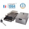 Fumoir électrique - 2 étages - L 715 mm - SOFRACA - 04FM4