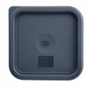 Couvercle carré bleu petit Hygiplas CF043 Hygiplas