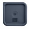 Couvercle carré bleu petit Hygiplas CF043 Hygiplas