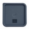 Couvercle carré bleu moyen Hygiplas CF044 Hygiplas