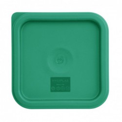 Couvercle carré vert petit Hygiplas CF046 Hygiplas