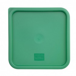 Couvercle carré vert grand Hygiplas CF048 Hygiplas