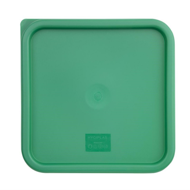 Couvercle carré vert grand Hygiplas CF048 Hygiplas Couvercle carré vert grand Hygiplas CF048 Hygiplas