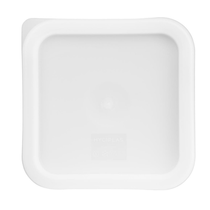 Couvercle carré blanc petit Hygiplas CF049 Hygiplas Couvercle carré blanc petit Hygiplas CF049 Hygiplas