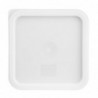 Couvercle carré blanc moyen Hygiplas CF050 Hygiplas