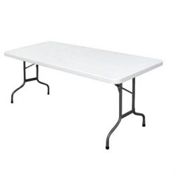 Table rectangulaire pliante Bolero 1827mm U579