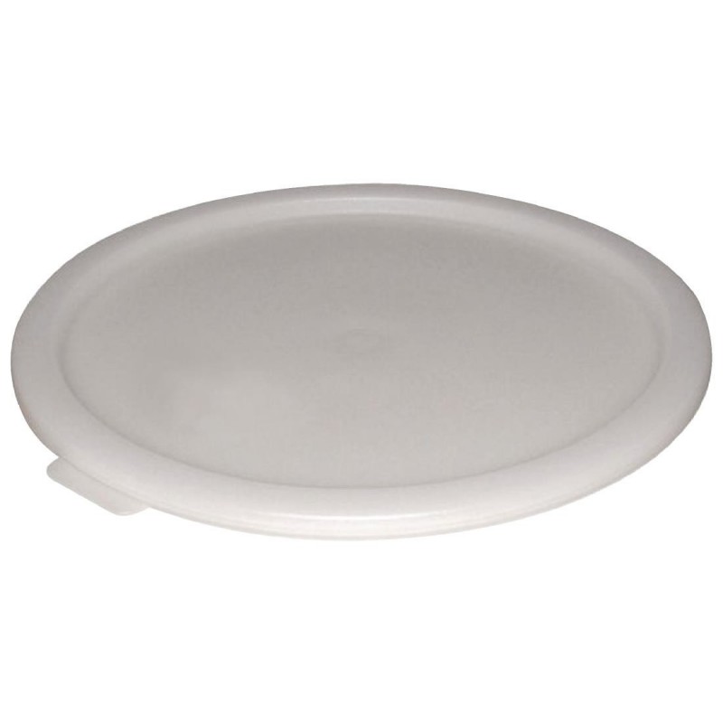 Couvercle rond pour boîtes de conservation 10 à 15L blanc Vogue CF063 Vogue Couvercle rond pour boîtes de conservation 10 à 15L blanc Vogue CF063 Vogue