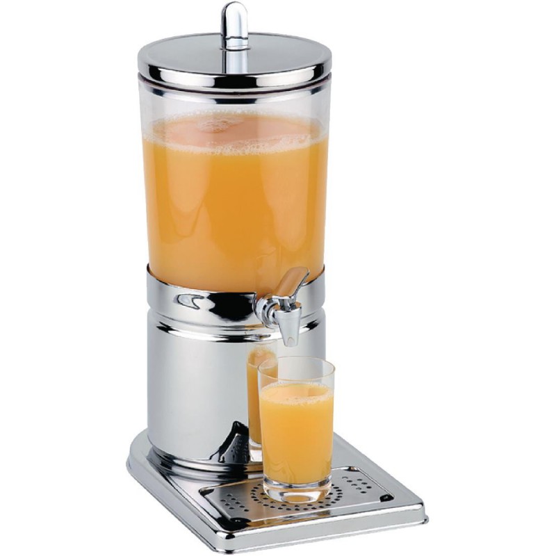 Distributeur de jus de fruit inox simple APS CF064 APS Distributeur de jus de fruit inox simple APS CF064 APS