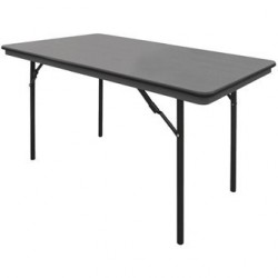 Table rectangulaire pliante ABS Bolero 1220mm GC594