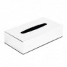 Boîte à mouchoirs rectangulaire Bolero chrome brillant CF121 Bolero