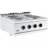 BASE 700 CUISINIERE ÉLECTRIQUE 4 PLAQUES COMBISTEEL 7178.0220