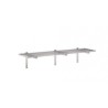 Grill de barre en INOX 1600 Combisteel 7419.0306 1600 x 300 x 20 mm 9 kg
