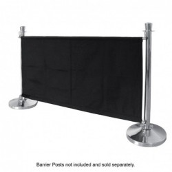Barrière en toile Bolero noire CF137 Bolero