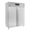 Congélateur en acier inox 2 portes 1410L 1480 x 830 x 2010 mm 7450.0078